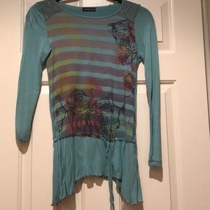 Long sleeved long shirt